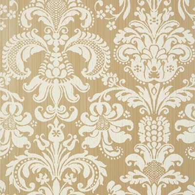 Фото Обои с рисунком - Дамаск - стиль Американский - Золотые - Купить в Интернет-магазине