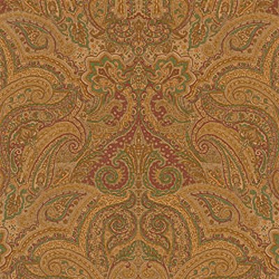 Фото Обои с рисунком - Пейсли - стиль Американский - Желтые - Купить в Интернет-магазине