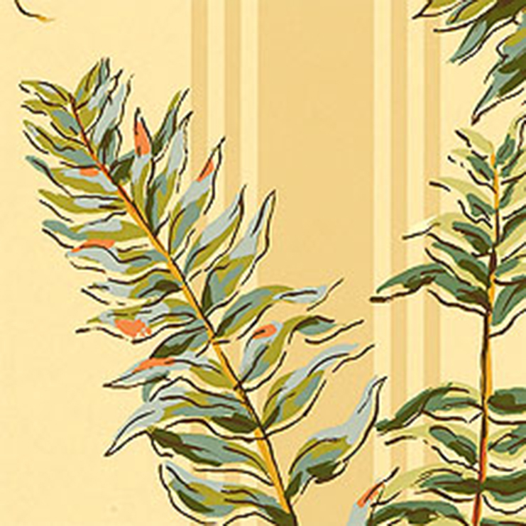 Фото Обои с рисунком - Растение - стиль Американский - Голубы - Купить в Интернет-магазине