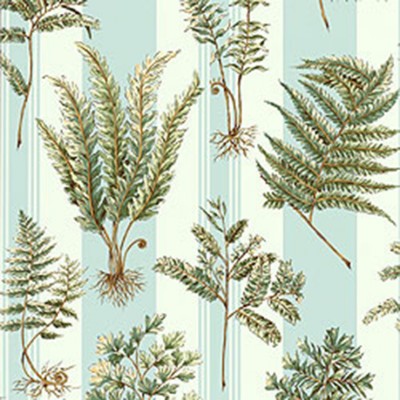 Фото Обои с рисунком - Растение - стиль Американский - Бирюзовые - Купить в Интернет-магазине