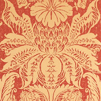 Фото Обои с рисунком - Дамаск - стиль Американский - Красные - Купить в Интернет-магазине
