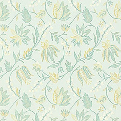 Фото Обои с рисунком - Растение - стиль Американский - Бирюзовые - Купить в Интернет-магазине