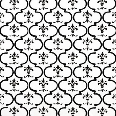 Фото Обои с рисунком - Орнамент - стиль Американский - Белые - Купить в Интернет-магазине