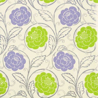 Фото Обои с рисунком - Цветы - стиль Американский - Белые - Купить в Интернет-магазине