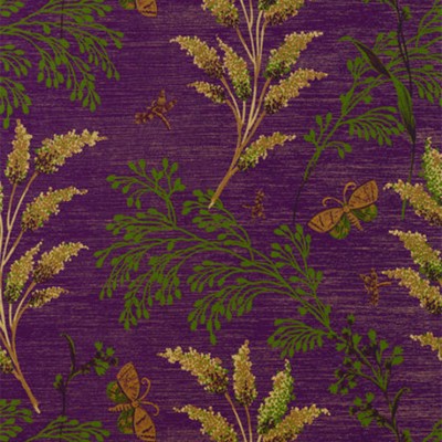 Фото Обои с рисунком - Растение - стиль Американский - Фиолетовые - Купить в Интернет-магазине