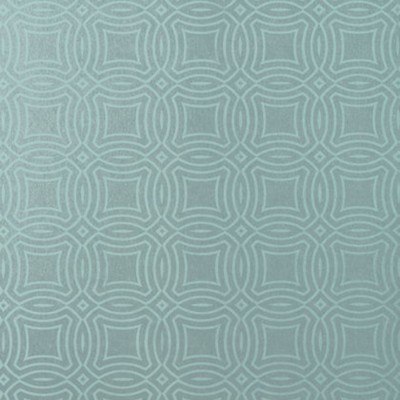 Фото Обои с рисунком - Орнамент - стиль Американский - Бирюзовые - Купить в Интернет-магазине