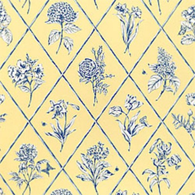 Фото Обои с рисунком - Растение - стиль Американский - Желтые - Купить в Интернет-магазине