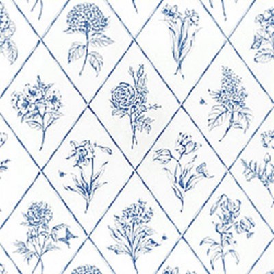 Фото Обои с рисунком - Растение - стиль Американский - Белые - Купить в Интернет-магазине