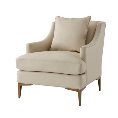 Фото Кресло обитое - стиль Transitional - Для гостиной - удобное кресло производства США - Theodore Alexander - TA Studio - Купить в Интернет-магазине
