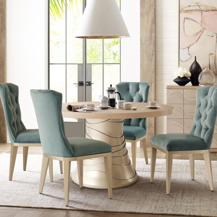 Фото Стол обеденный - стиль Transitional - Для столовой - большие обеденные столы производства США - Theodore Alexander - TA Studio - Купить в Интернет-магазине