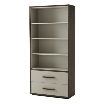 Фото Шкаф книжный/библиотека - стиль Transitional - Для кабинета - Купить в Интернет-магазине