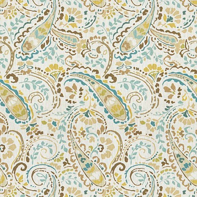 Фото Ткань портьерная с рисунком - Пейсли - стиль Английский - Купить в Интернет-магазине
