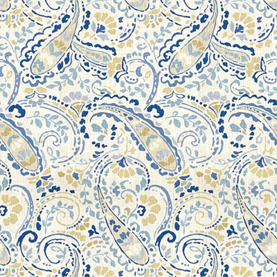 Фото Ткань портьерная с рисунком - Пейсли - стиль Английский - Купить в Интернет-магазине