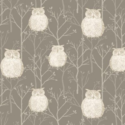 Фото Обои с рисунком - Детский рисунок - стиль Английская классика - Серые - Купить в Интернет-магазине