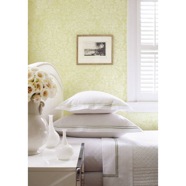 Фото Обои с рисунком - Дамаск - стиль Американский - Коричневые - Купить в Интернет-магазине