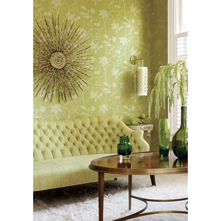 Фото Обои с рисунком - Цветы - стиль Американский - Зеленые - Купить в Интернет-магазине Фото Обои с рисунком - Цветы - стиль Американский - Зеленые - Купить в Интернет-магазине