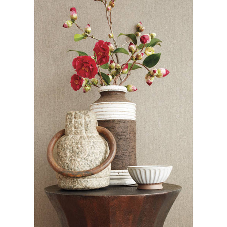 Фото Обои тканевые - Текстурные обои - стиль Американский - Оранжевые - Купить в Интернет-магазине