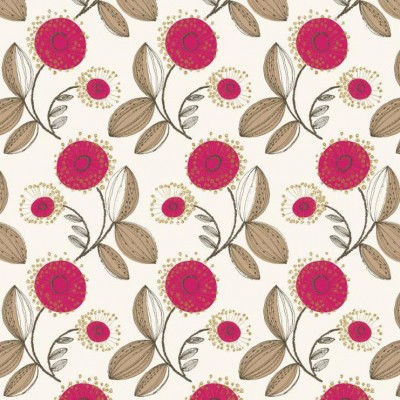 Фото Ткань портьерная с рисунком - Орнамент - стиль Современный - Белый - Купить в Интернет-магазине