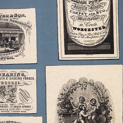 Фото Обои с рисунком - Крупный декор - стиль Английская классика - Синие - Купить в Интернет-магазине