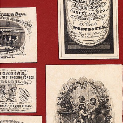 Фото Обои с рисунком - Крупный декор - стиль Английская классика - Красные - Купить в Интернет-магазине