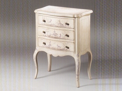 Фото Тумба прикроватная - стиль Европейская эклектика - Для спальни - Купить в Интернет-магазине