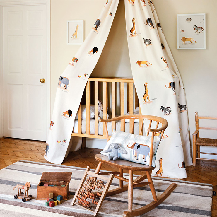 Фото Ткань портьерная с рисунком -  - стиль Английский - Купить в Интернет-магазине