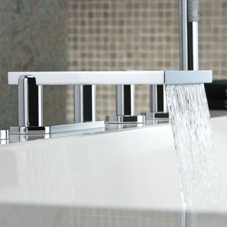 Фото Смеситель для душа и ванны - стиль Современный - Купить в Интернет-магазине
