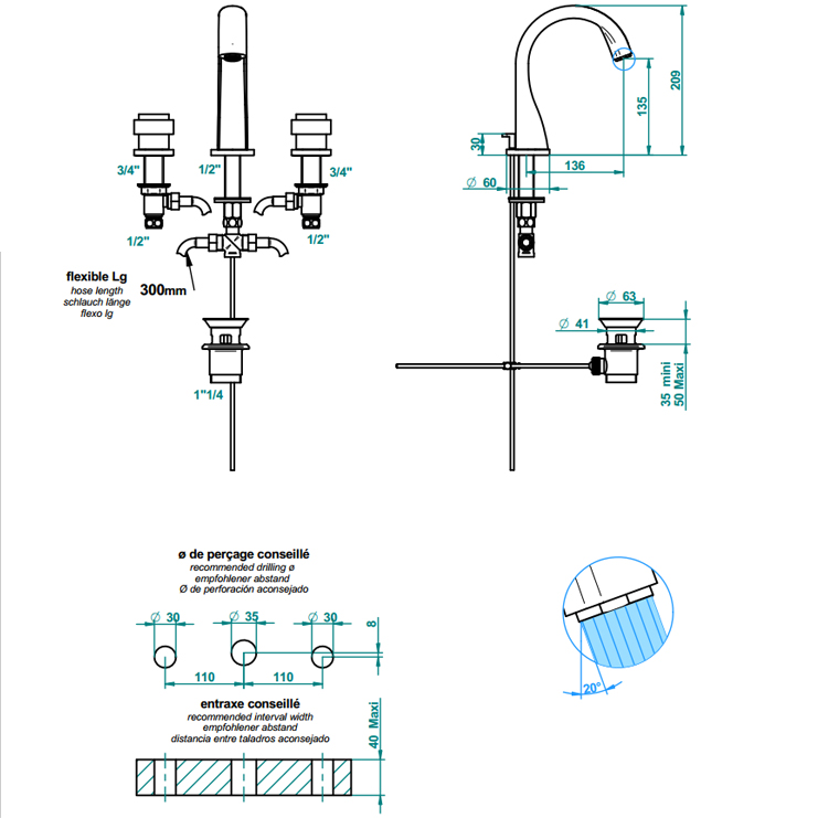 Фото Смеситель для раковины - стиль Европейский - Купить в Интернет-магазине Фото Смеситель для раковины - стиль Европейский - Купить в Интернет-магазине