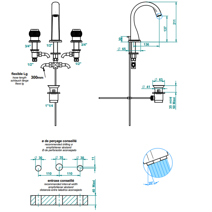 Фото Смеситель для раковины - стиль Европейский - Купить в Интернет-магазине Фото Смеситель для раковины - стиль Европейский - Купить в Интернет-магазине