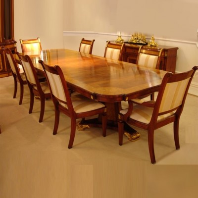 Фото Стол обеденный - стиль Английская классика - Для столовой - большие обеденные столы производства США - Charles Barr - Regal - Купить в Интернет-магазине