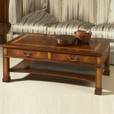 Фото Стол кофейный/журнальный - стиль Английская классика - Для гостиной - Купить в Интернет-магазине