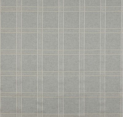 Фото Ткань портьерная с рисунком - Клетка - стиль Английский - Серая - Купить в Интернет-магазине