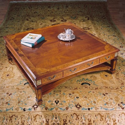 Фото Стол кофейный/журнальный - стиль Английская классика - Для гостиной - Купить в Интернет-магазине