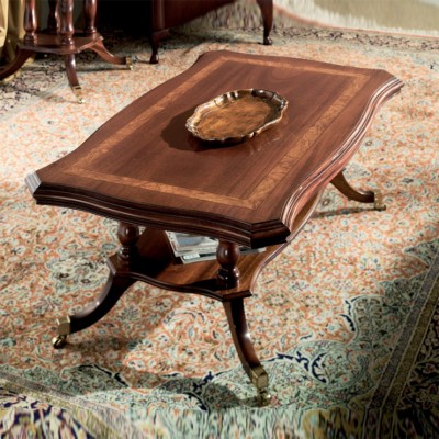 Фото Стол кофейный/журнальный - стиль Английская классика - Для гостиной - Купить в Интернет-магазине