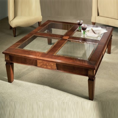 Фото Стол кофейный/журнальный - стиль Английская классика - Для гостиной - Купить в Интернет-магазине