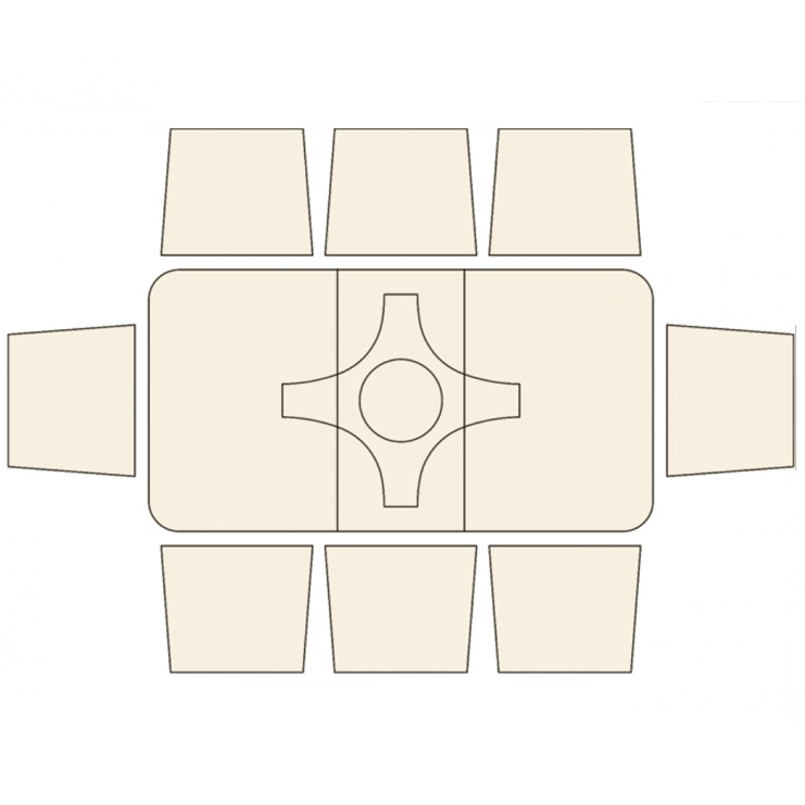 Фото Стол обеденный - стиль Английская классика - Для столовой - большие обеденные столы производства США - Charles Barr - Walnut Collection - Купить в Интернет-магазине