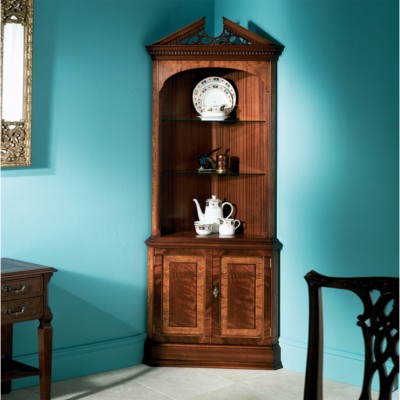 Фото Витрина узкая - стиль Английская классика - Для столовой - Купить в Интернет-магазине