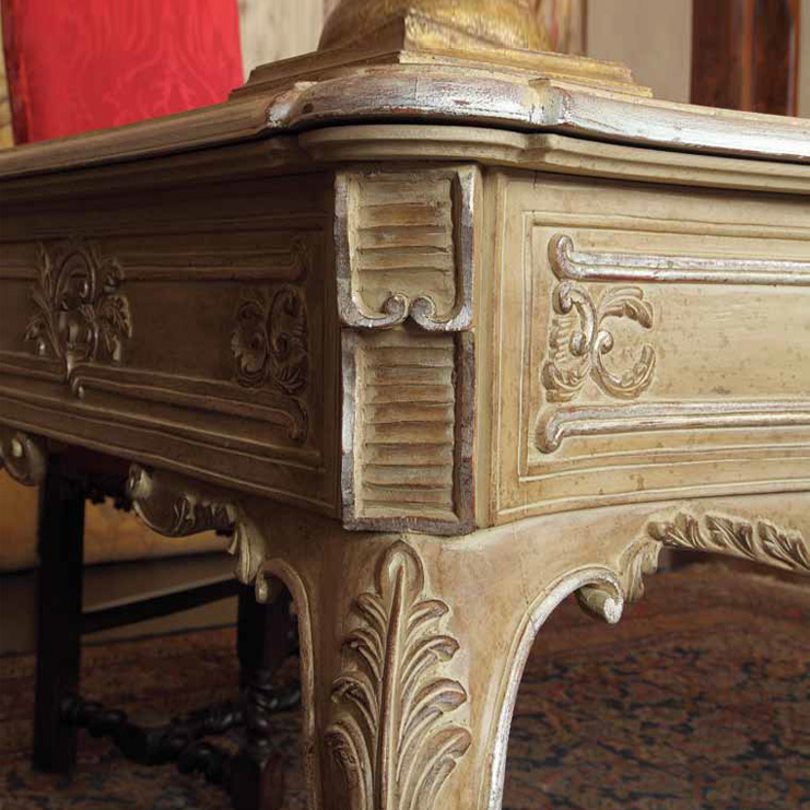 Фото Стол письменный - стиль Французский шик - Для кабинета - Купить в Интернет-магазине