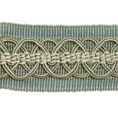 Фото Отделка для текстильных изделий - Тесьма - стиль Английский - Бирюзовая - Купить в Интернет-магазине
