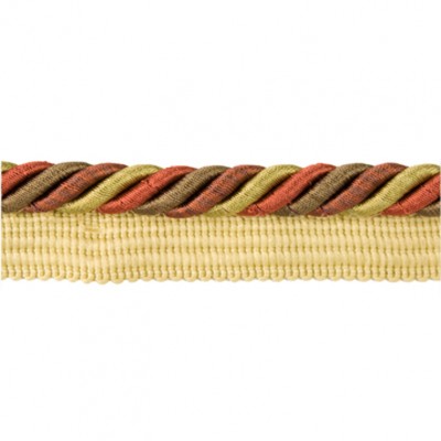 Фото Отделка для текстильных изделий - Шнур - стиль Английский - Зеленый - Купить в Интернет-магазине