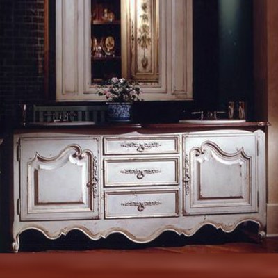 Фото Тумба для раковины - стиль Кантри - Для ванной - Купить в Интернет-магазине