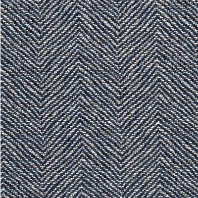 Фото Ткань портьерная однотонная - Текстурная ткань - стиль Английский - Синяя - Купить в Интернет-магазине