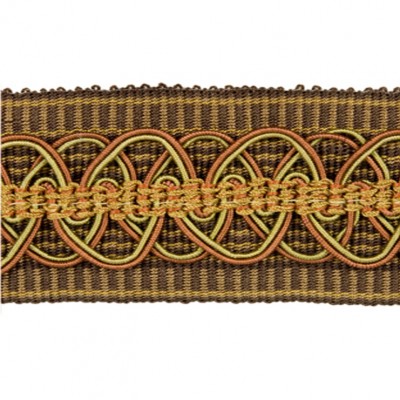 Фото Отделка для текстильных изделий - Тесьма - стиль Английский - Коричневая - Купить в Интернет-магазине