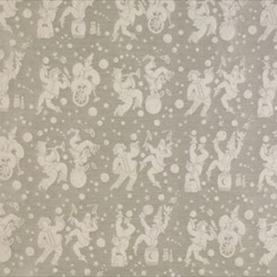 Фото Ткань портьерная с рисунком - Орнамент - стиль Европейский - Светло-серый - Купить в Интернет-магазине