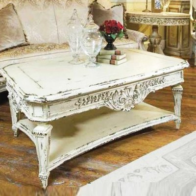 Фото Стол кофейный/журнальный - стиль Роскошное шале - Для гостиной - Купить в Интернет-магазине