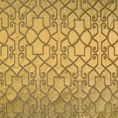 Фото Ткань портьерная с рисунком - Орнамент - стиль Европейский - Золотой - Купить в Интернет-магазине