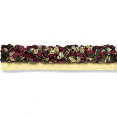 Фото Отделка для текстильных изделий - Тесьма - стиль Английский - Зеленая - Купить в Интернет-магазине