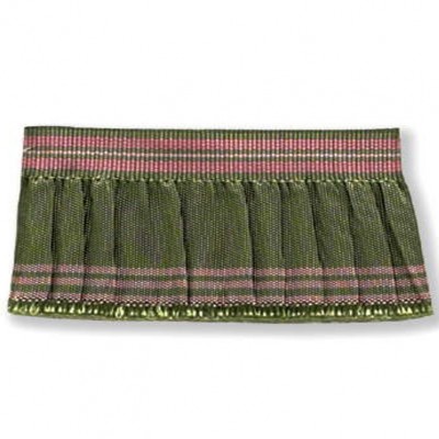 Фото Отделка для текстильных изделий - Тесьма - стиль Английский - Зеленая - Купить в Интернет-магазине