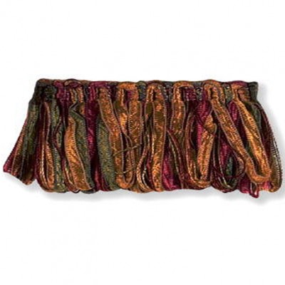 Фото Отделка для текстильных изделий - Бахрома - стиль Английский - Оранжевая - Купить в Интернет-магазине