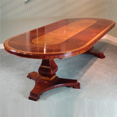 Фото Стол обеденный - стиль Английская классика - Для столовой - большие обеденные столы производства США - Charles Barr - Grandeur - Купить в Интернет-магазине